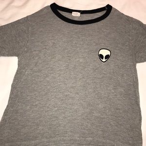 brandy melville alien t-shirt